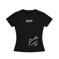 Women's SBAK Slim Fit Crewneck T-Shirt