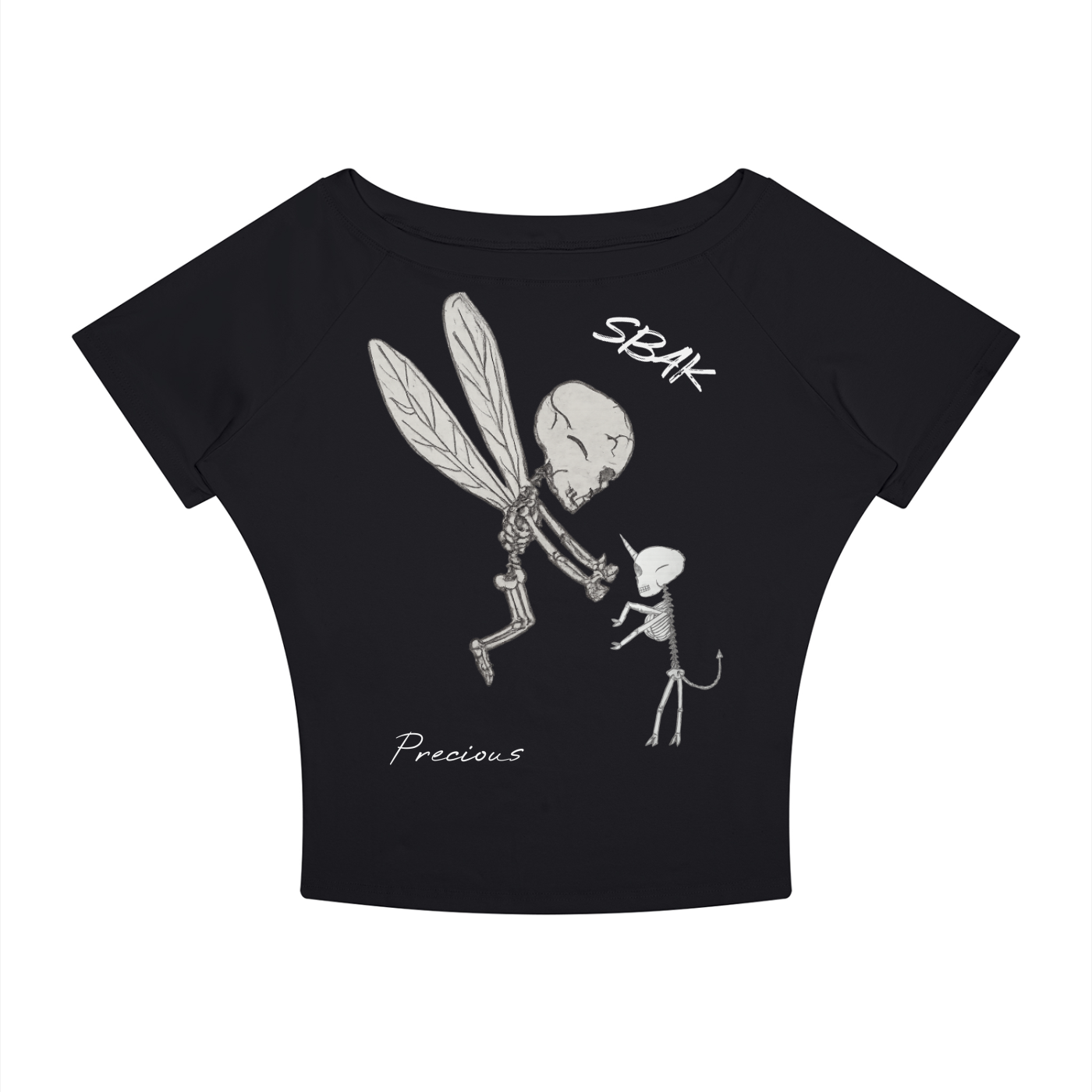 Women’s Precious CornDog Boatneck Raglan Tee