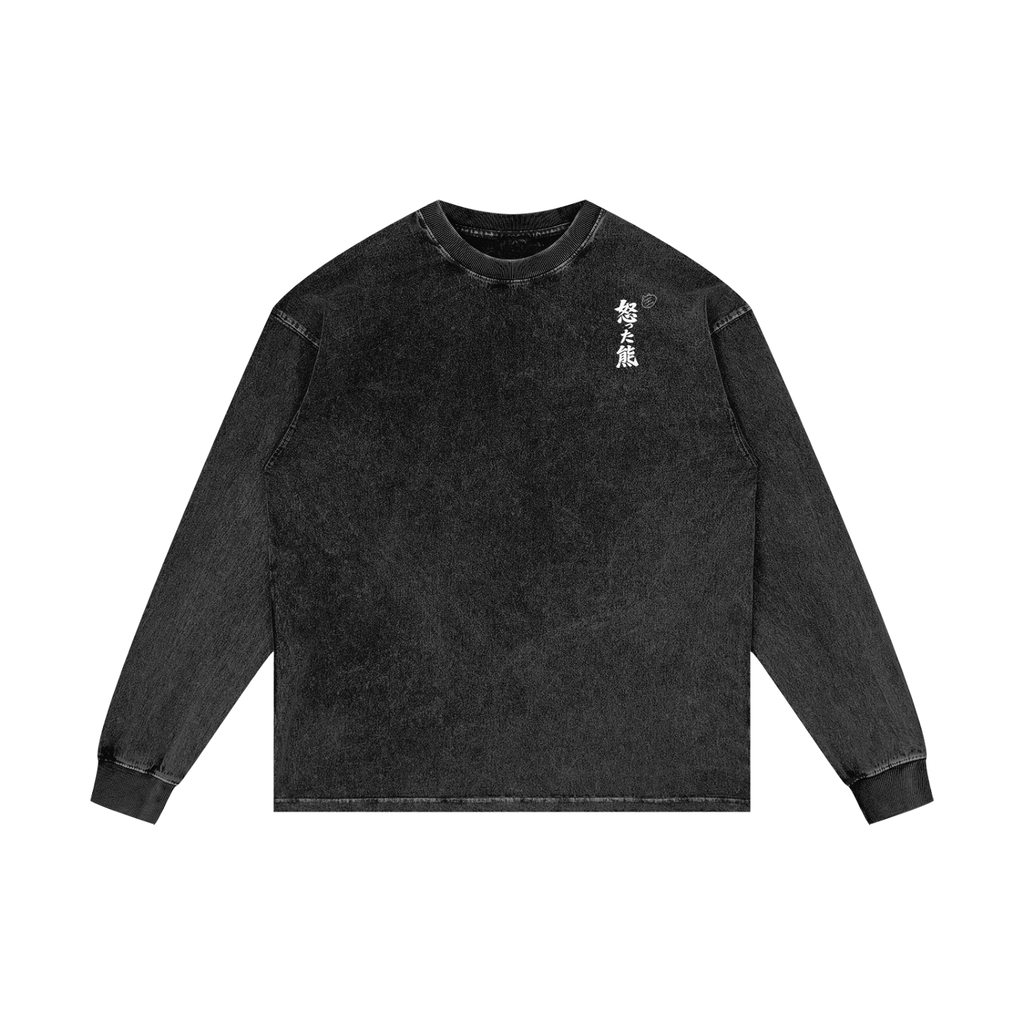 Okotta Kuma Oversize Long Sleeve Tee