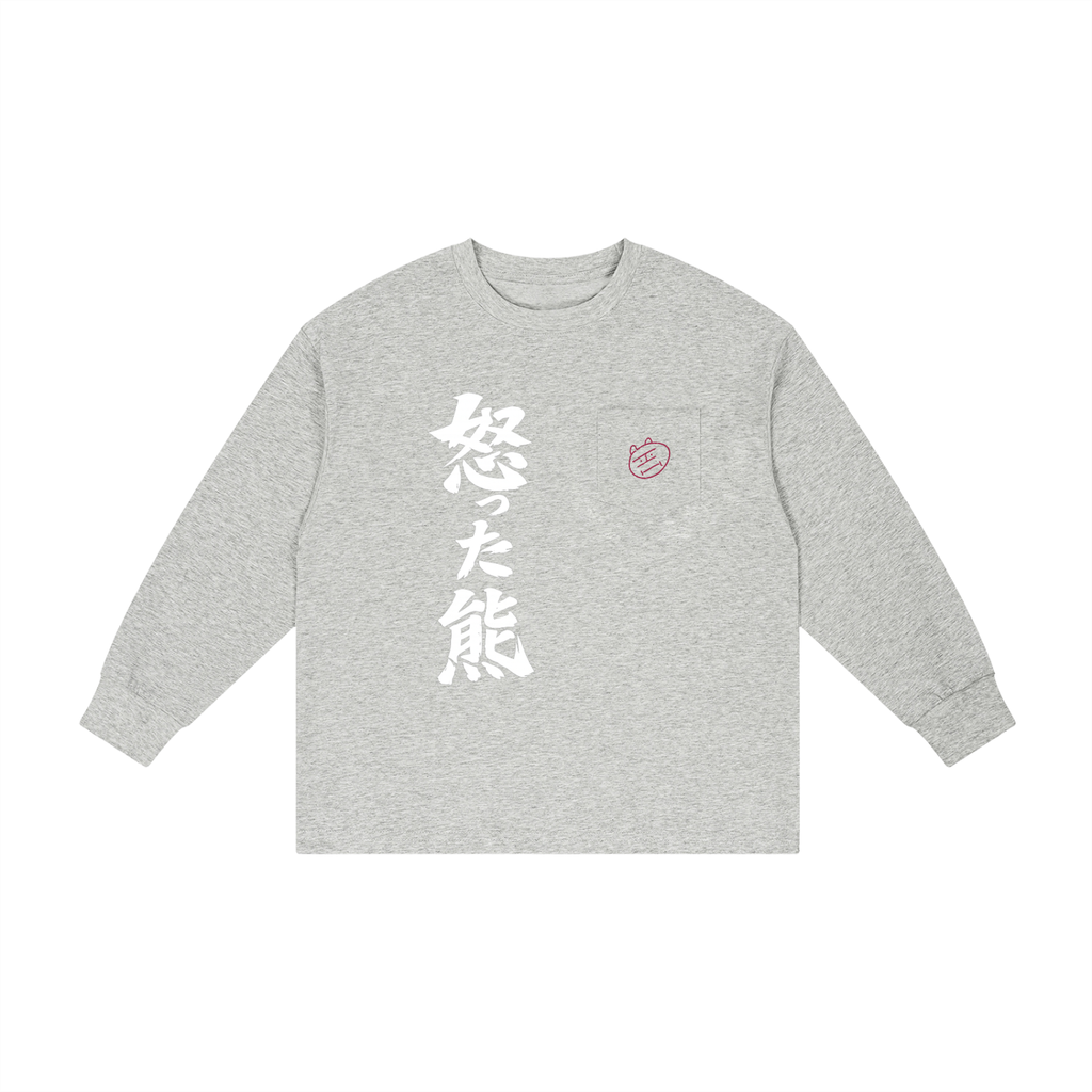 Kid's Long Sleeve Angry Bear Tee