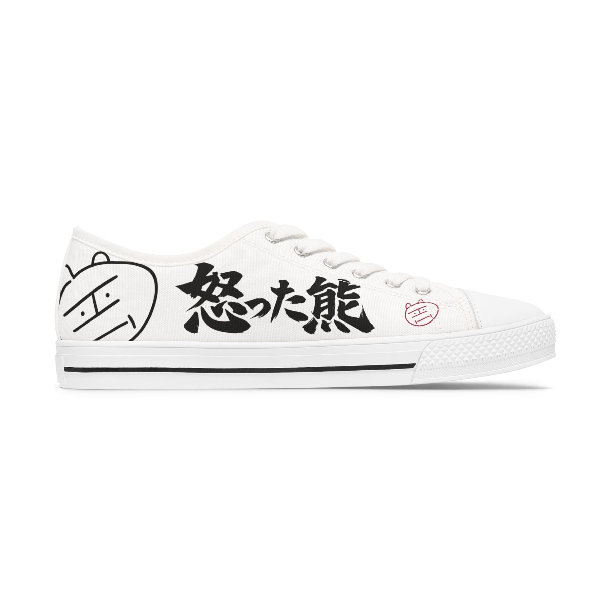 Women's Angry Bear Low Top Sneakers
