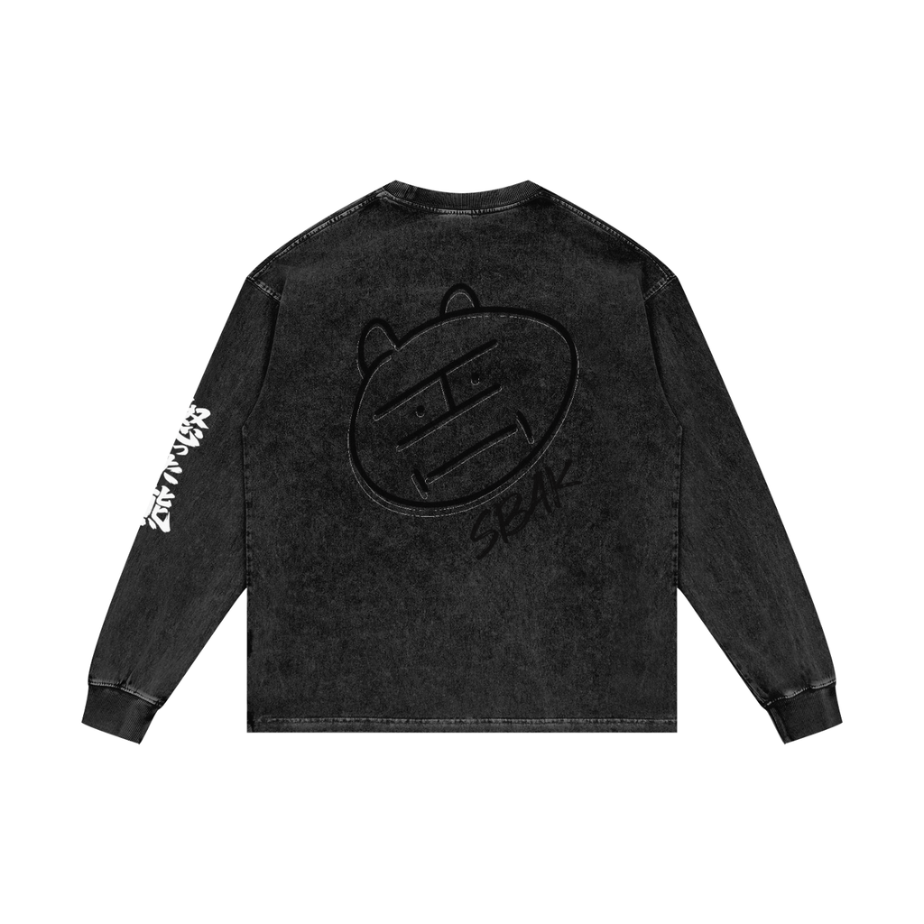 Angry Bear Oversize Long Sleeve Tee