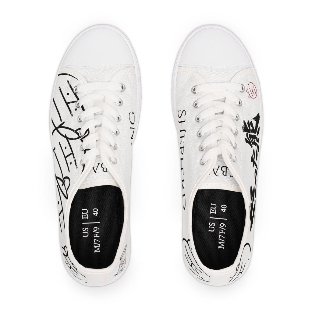 Women's Angry Bear Low Top Sneakers