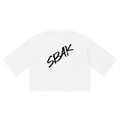 "The Templar" Waffle Boxy Tee