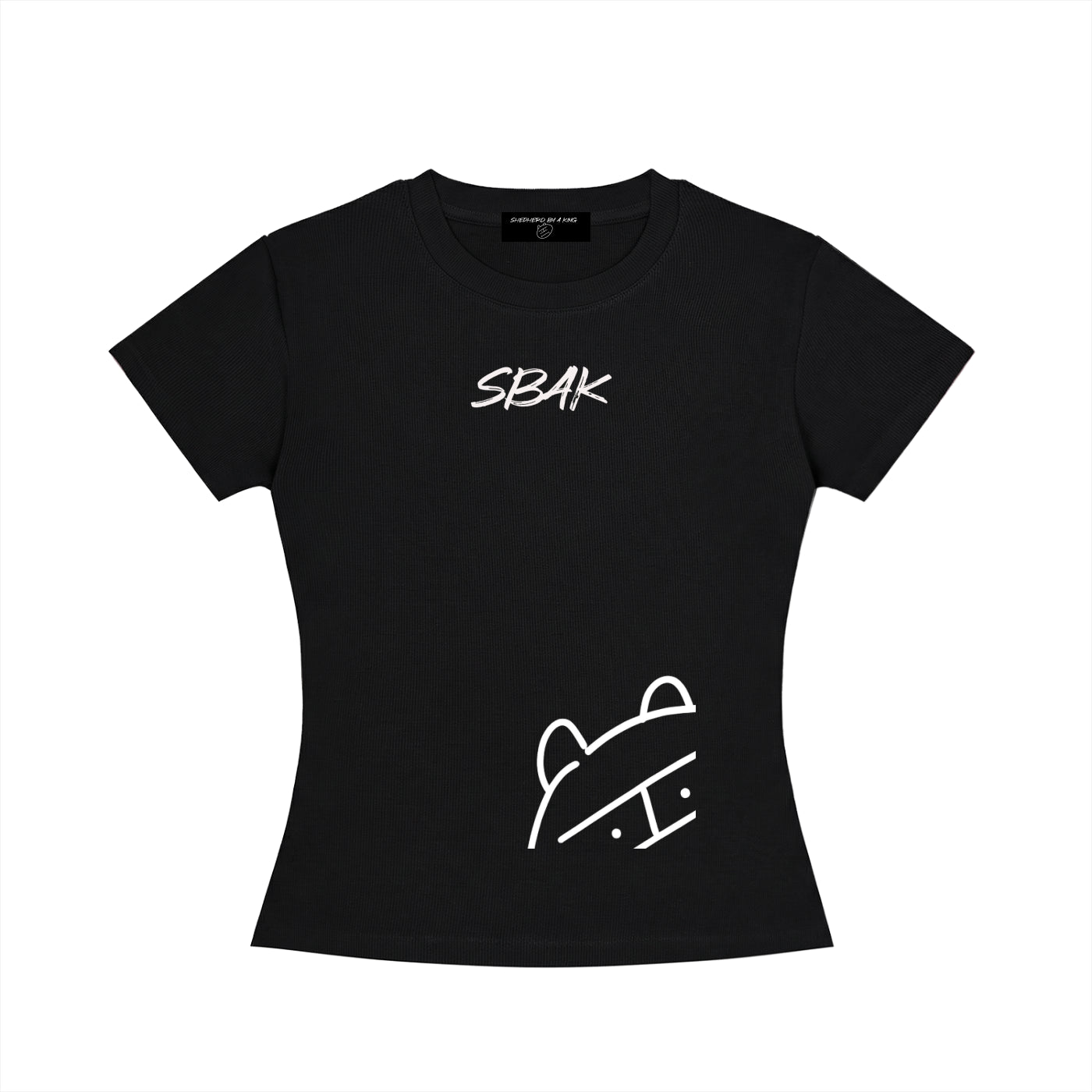 Women's SBAK Slim Fit Crewneck T-Shirt