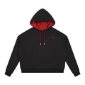 Contrast Drawstring Hoodie (Shadow)