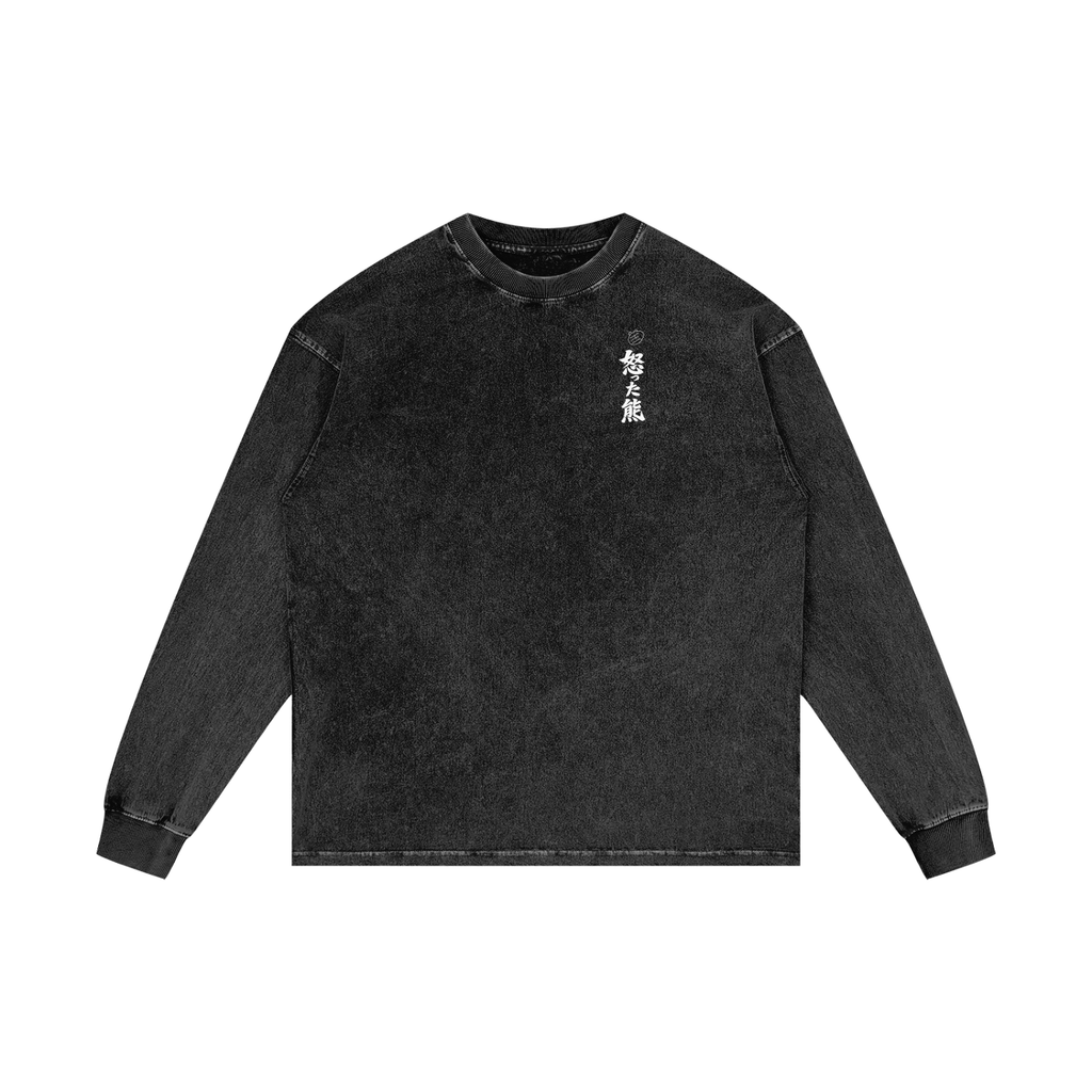 Okotta Kuma Oversize Long Sleeve Tee