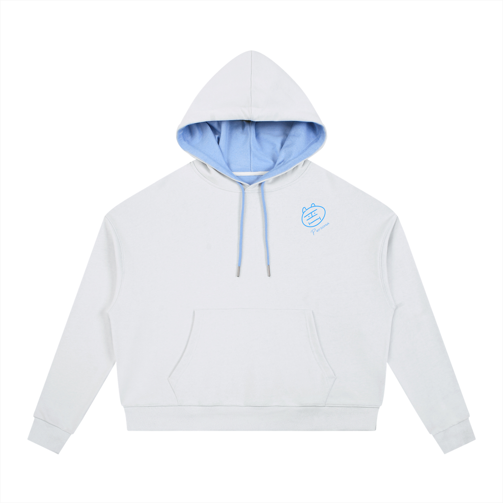 Contrast Drawstring Hoodie (Persona)